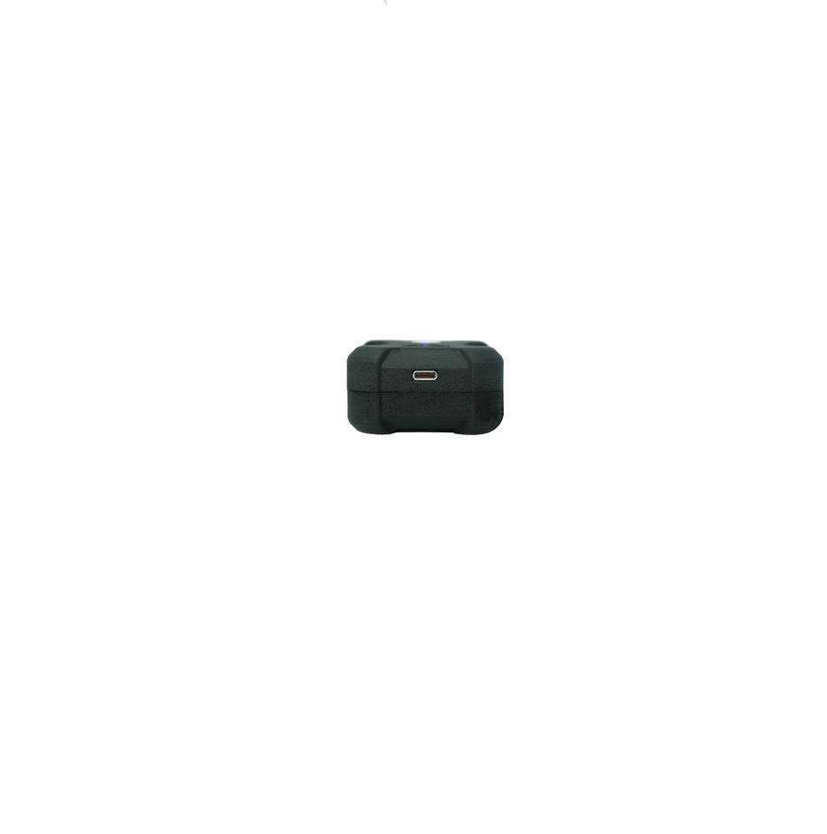 flat-usbC - Inmotion Suspension Compact black rugged gadget with a USB-C port visible on the front center.